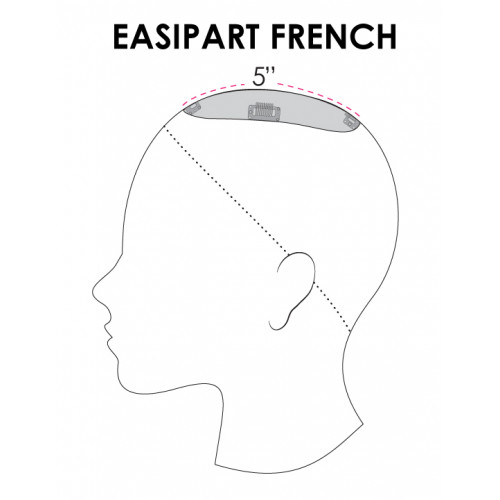 easiPart French Human Hair 18" by Jon Renau